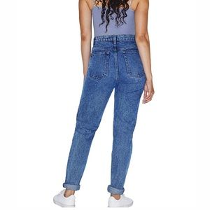 American Apparel High Waist Jeans 90s marble wash